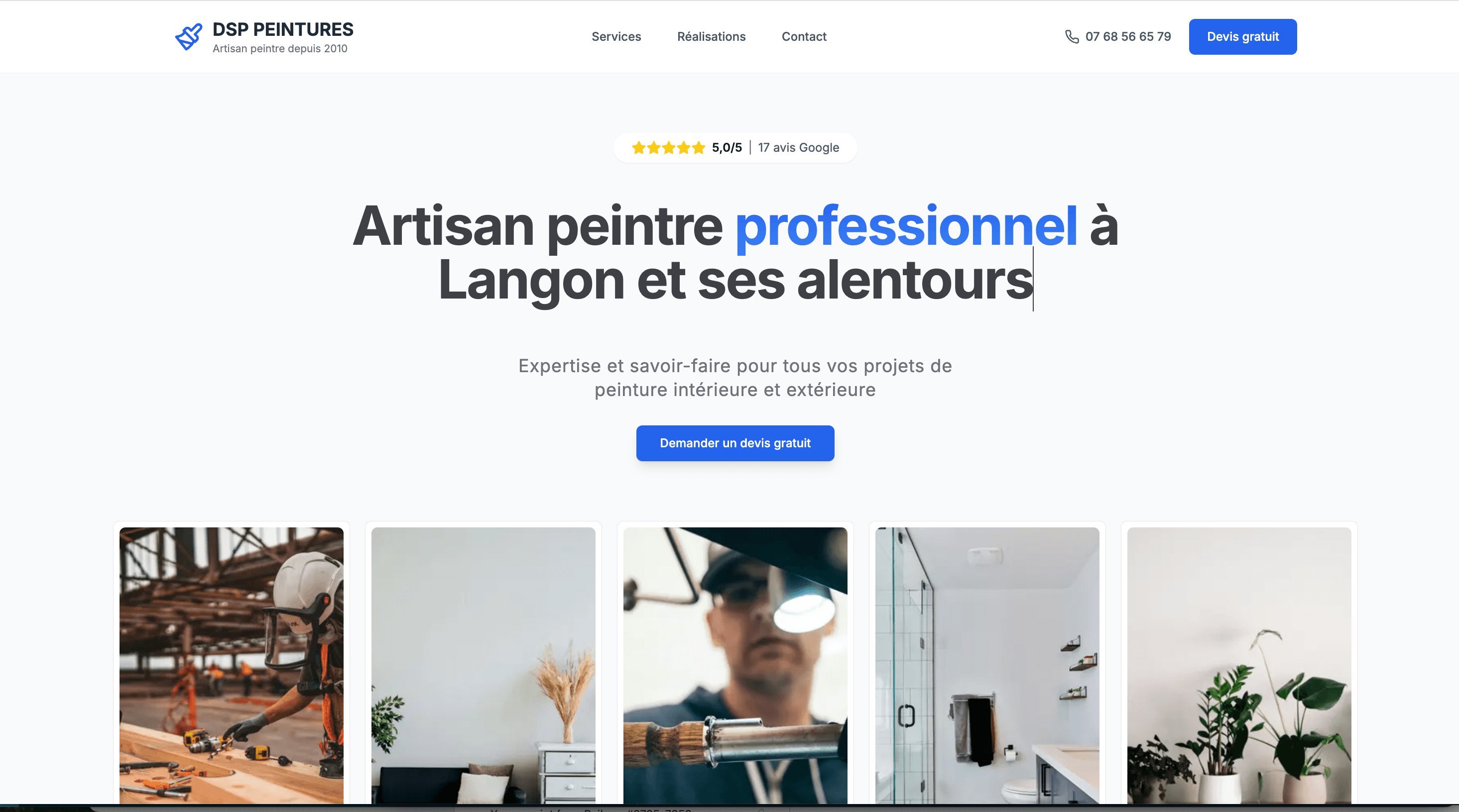 DSP Peintures preview